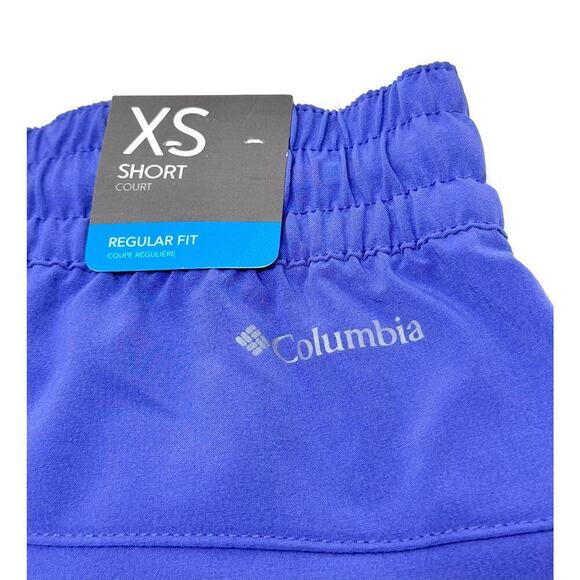 Columbia Women's Bogata Bay Stretch Short, Purple Lotus, Size X-Small - Picture 4 of 5